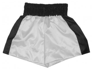 Kanong Traditionelle bokseshorts : KNBSH-301-Klassisk-Hvid